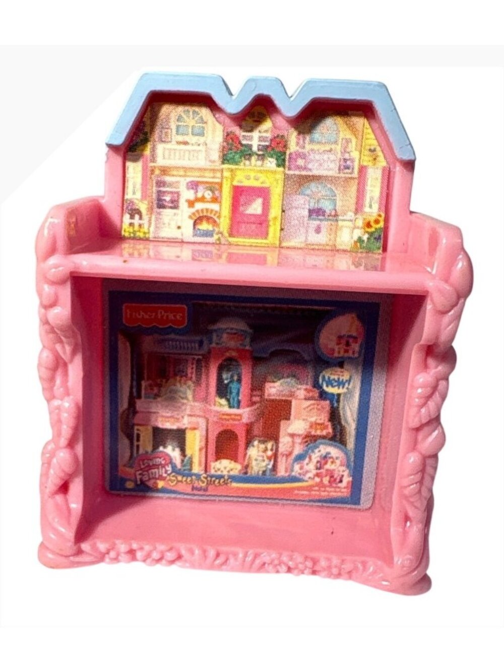Fisher Price Sweet Streets Dollhouse Miniature Replica Dollhouse 2002